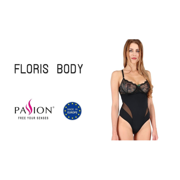Боди FLORIS BODY black XXL/XXXL