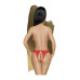 Трусики Penthouse - Naughty valentine Red M/L