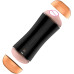Мастурбатор с двумя входами и вибростимуляцией BOSS Vibrating Masturbation Cup USB 10 function + Interactive Function