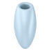 Вакуумный стимулятор-сердечко с вибрацией Satisfyer Cutie Heart Blue