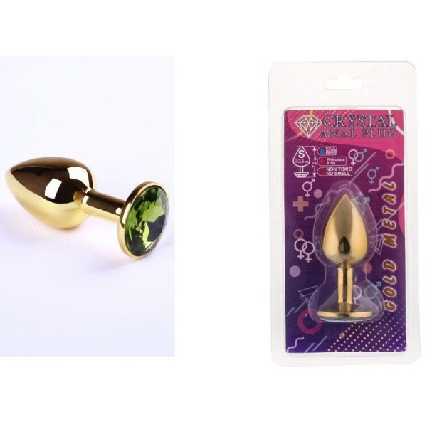 Анальная пробка, Gold Chrysolite, S