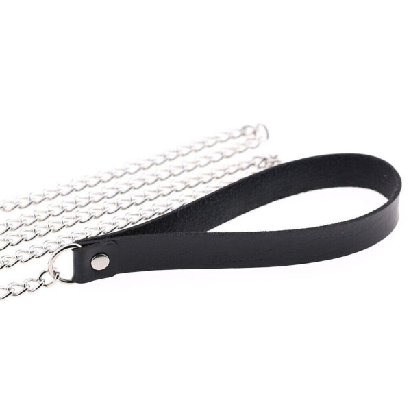 Поводок PU Leather Leash Black, SKN-AS24 BLACK