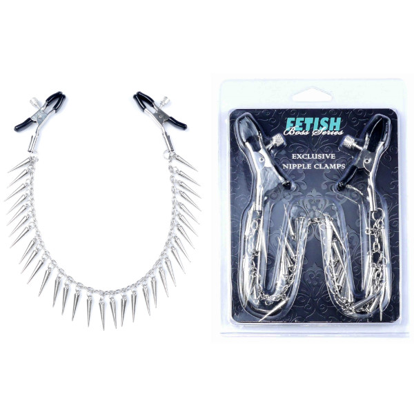 Зажимы для сосков Fetish Boss Series - №10 Exclusive Nipple Clamps