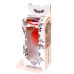 Силиконовая анальная пробка Boss Series - Jewellery Red Silicon PLUG Medium Blue M