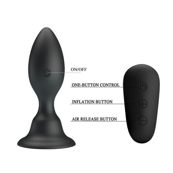 Анальный стимулятор с вибрацией MR PLAY - VIBRATING ANAL PLUG
