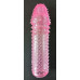 Удлиняющая рельефная насадка с шипами у основания головки Penis Sleeve