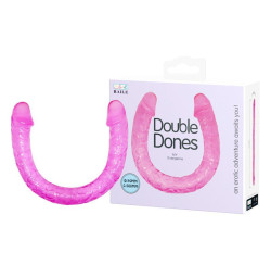 Двойной фаллоимитатор Double Dones, 48,5 см