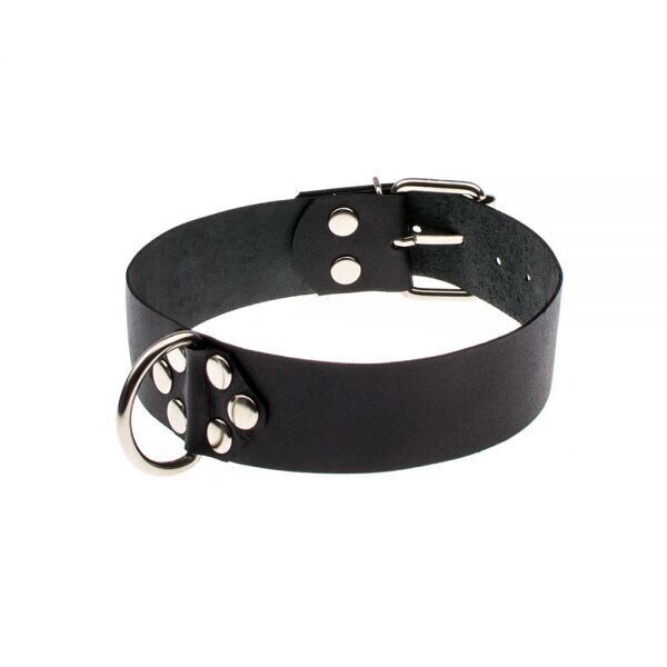 Ошейник Leather Collar, black