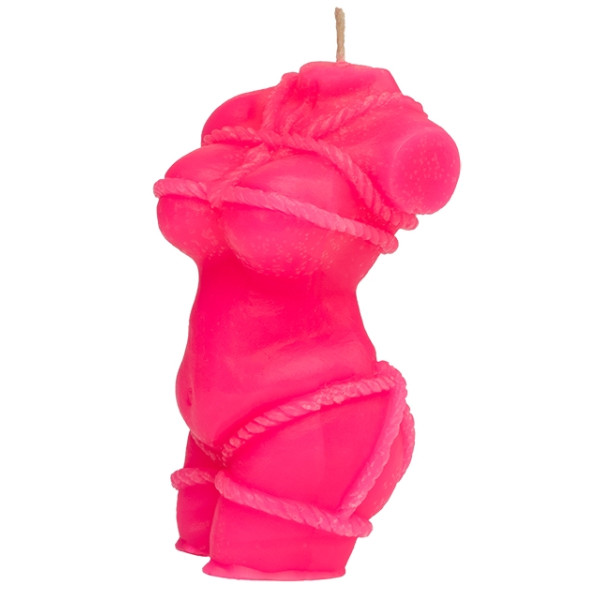 Свеча LOVE FLAME - Shibari I Pink Fluor