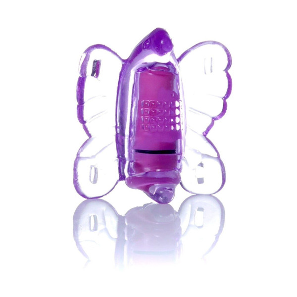 Вибро-стимулятор бабочка Butterfly Purple, 7,5 см