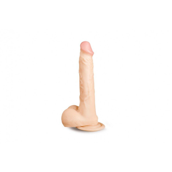 Фаллоимитатор на присоске Brazzers, 25*4 см