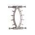 Зажим для половых губ Master Series Spread'Em Poker Vagina Clamp with Adjustable Pressure Screws