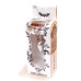 Анальная пробка Boss Series - Jewellery Silver Heart PLUG Rose S