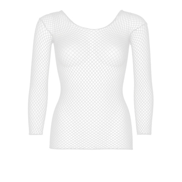 Топ Leg Avenue Long Sleeves T-Shirts White One Size