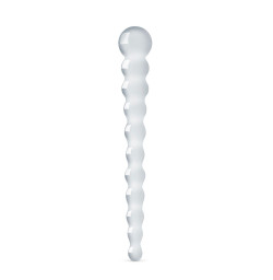 Стеклянный дилдо в виде бусин Gildo Glass Dildo No. 20