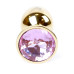 Анальная пробка Boss Series - Jewellery Gold PLUG Rose S