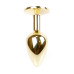 Анальная пробка Boss Series - Jewellery Gold PLUG Rose S