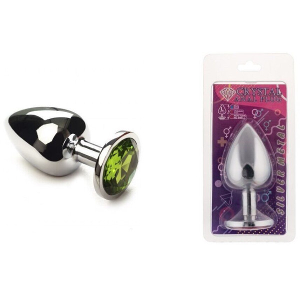 Анальная пробка, Silver Chrysolite, L