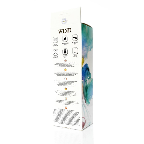 Фаллоимитатор реалистик BOSS Cyberskin - WIND, длина 19,5 см, диаметр 4 см