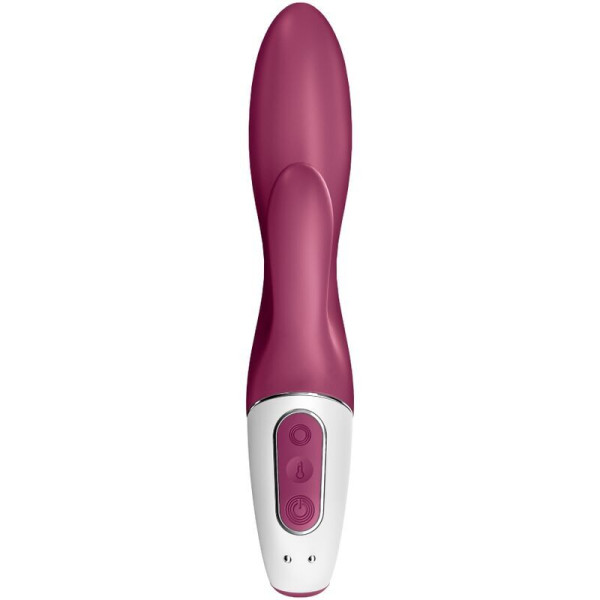 Вибратор кролик Satisfyer Heated Affair, 12 режимов вибрации, подогрев + синхронизации со смартфоном, 21 см