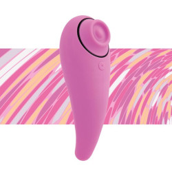 Пульсатор для клитора плюс вибратор FeelzToys - FemmeGasm Tapping & Tickling Vibrator Pink