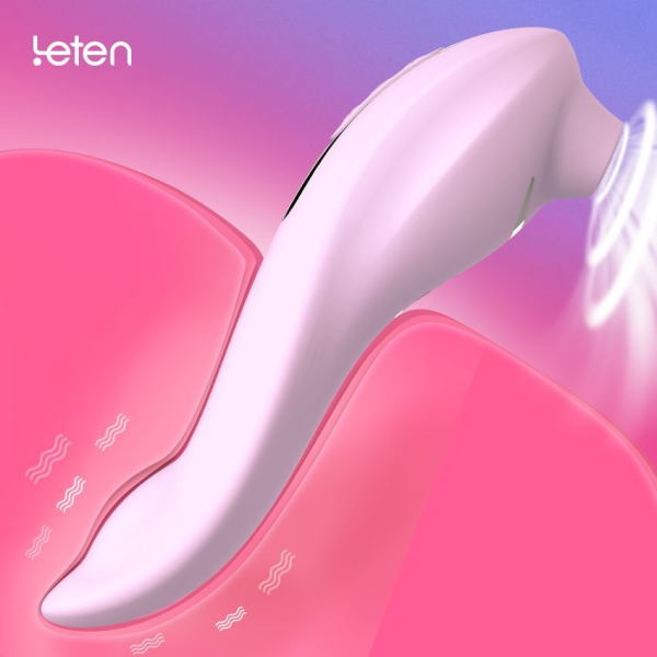 Вакуумный вибратор 3-в-1 Leten Sucking Vibrator