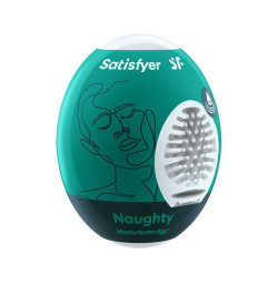 Самосмазывающийся мастурбатор-яйцо Satisfyer Egg Naughty, одноразовый, не требует смазки