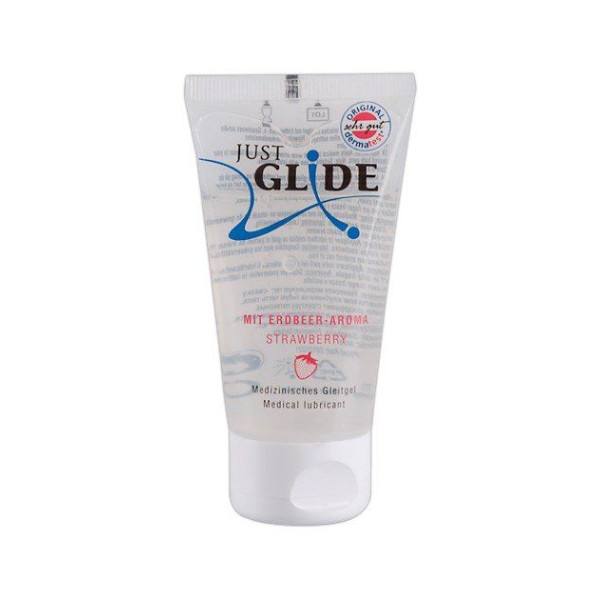 Гель-лубрикант Just Glide Strawberry, 200 мл
