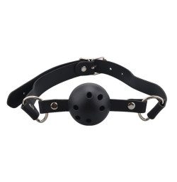 Кляп Breathable ball gag plastic Black