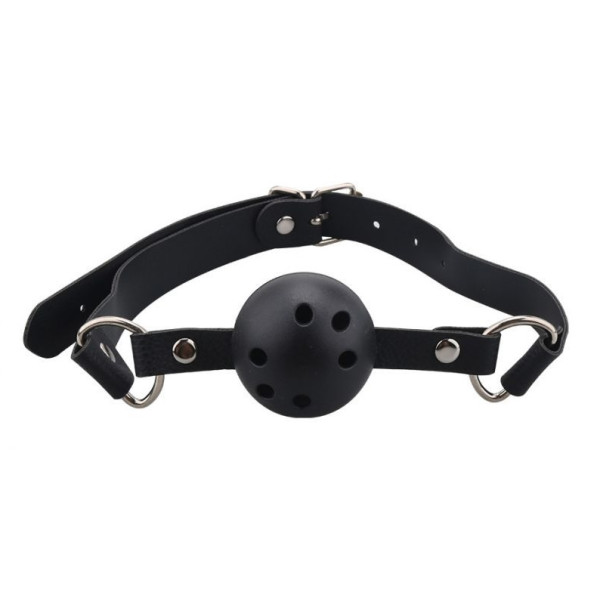 Кляп Breathable ball gag plastic Black