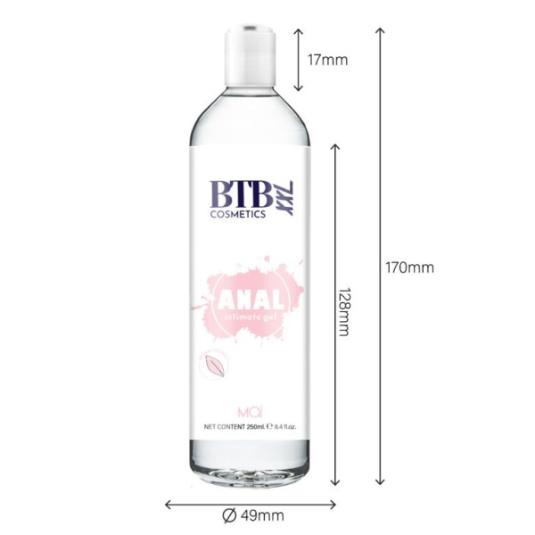 Анальная смазка на водной основе BTB Anal Relax, 250 мл