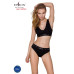 Трусики-слипы из хлопка с эластаном Passion PS004 PANTIES black, размер XL