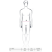 Мужской эротический костюм официанта Passion BODY XXL/XXXL: очень откровенное боди