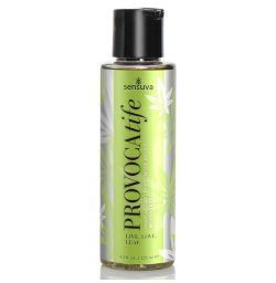 Массажное масло Sensuva: Provocatife Hemp Oil Infused Massage (125 мл)