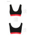 Спортивный топ на широких бретелях Passion PS003 TOP black, размер XL
