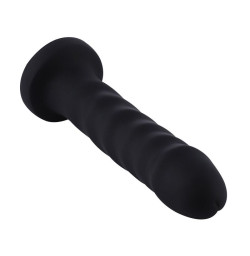Силиконовый фаллоимитатор для секс-машин Hismith 7.1? Anal Dildo Black, система KlicLok