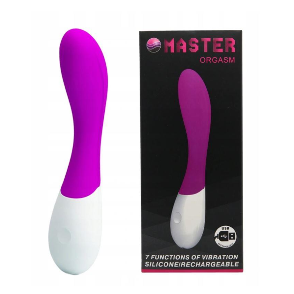 Вибромассажер MASTER ORGASM, 20 см