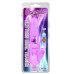 Вибратор CHISA Glitters Dual Teaser - Purple, 23 см