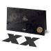 Пэстис - стикини Bijoux Indiscrets - Flash Cross Black, наклейки на соски