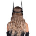 Повязка на голову с крыльями Leg Avenue Feather headband Black, перья и натуральная кожа