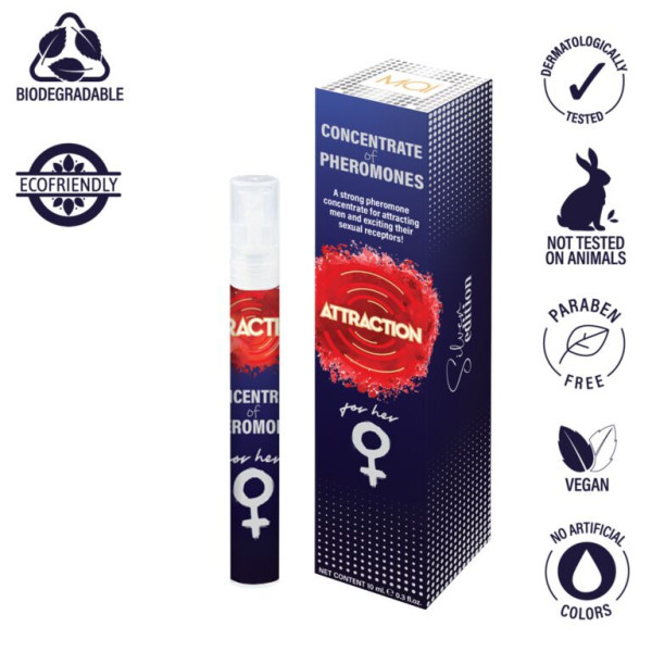Спрей с феромонами Concentrated Pheromones for Her Attraction, 10 мл