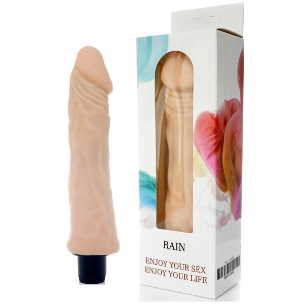 Вибратор BOSS Cyberskin - RAIN, диаметр 5 см, длина 23,5 см