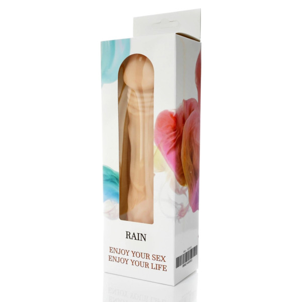 Вибратор BOSS Cyberskin - RAIN, диаметр 5 см, длина 23,5 см
