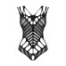 Боди с большими вырезами Obsessive B139 crotchless teddy S/M/L, с доступом