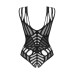 Боди с большими вырезами Obsessive B139 crotchless teddy S/M/L, с доступом