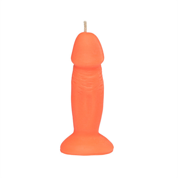Свеча LOVE FLAME - Little Guy ORANGE Fluor