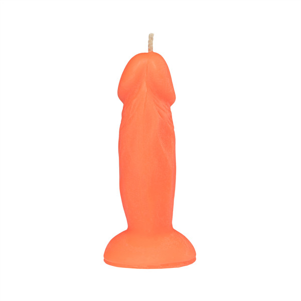 Свеча LOVE FLAME - Little Guy ORANGE Fluor
