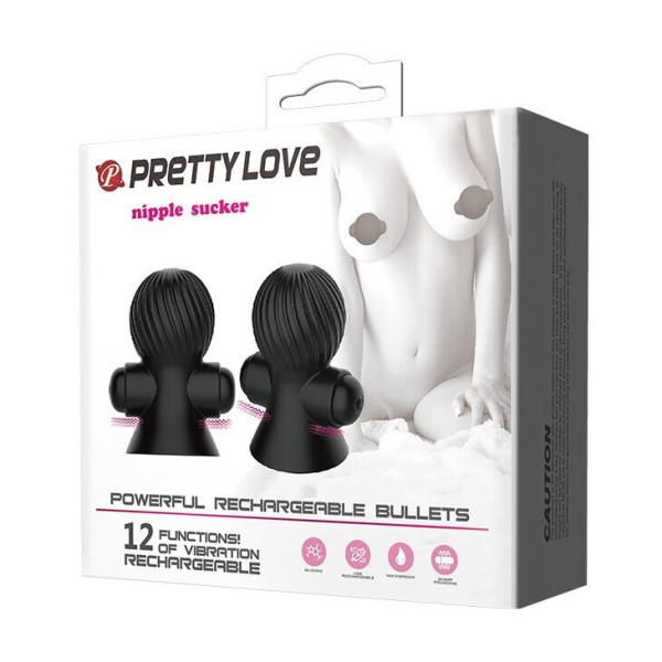 Вибростимуляторы для сосков PRETTY LOVE - Nipple Sucker, 7,2 см