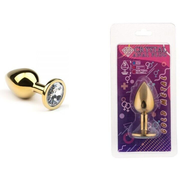 Анальная пробка, Gold Diamond, S