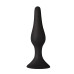 Анальная пробка на присоске MAI Attraction Toys №35 Black, длина 15,5 см, диаметр 3,8 см